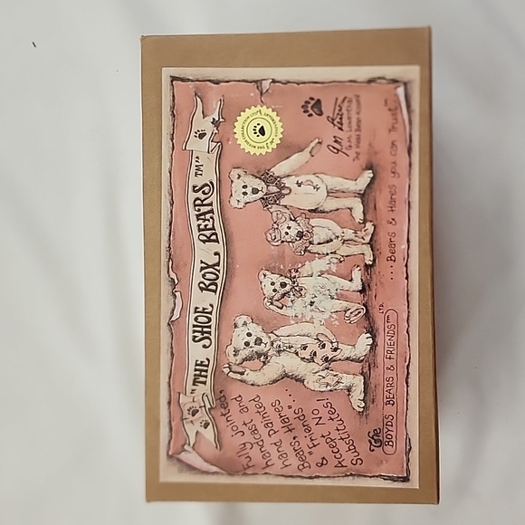 BNIB Boyds Bears The Shoe Box Bears Ivan Mooselbeary Figurine - Picture 14 of 16